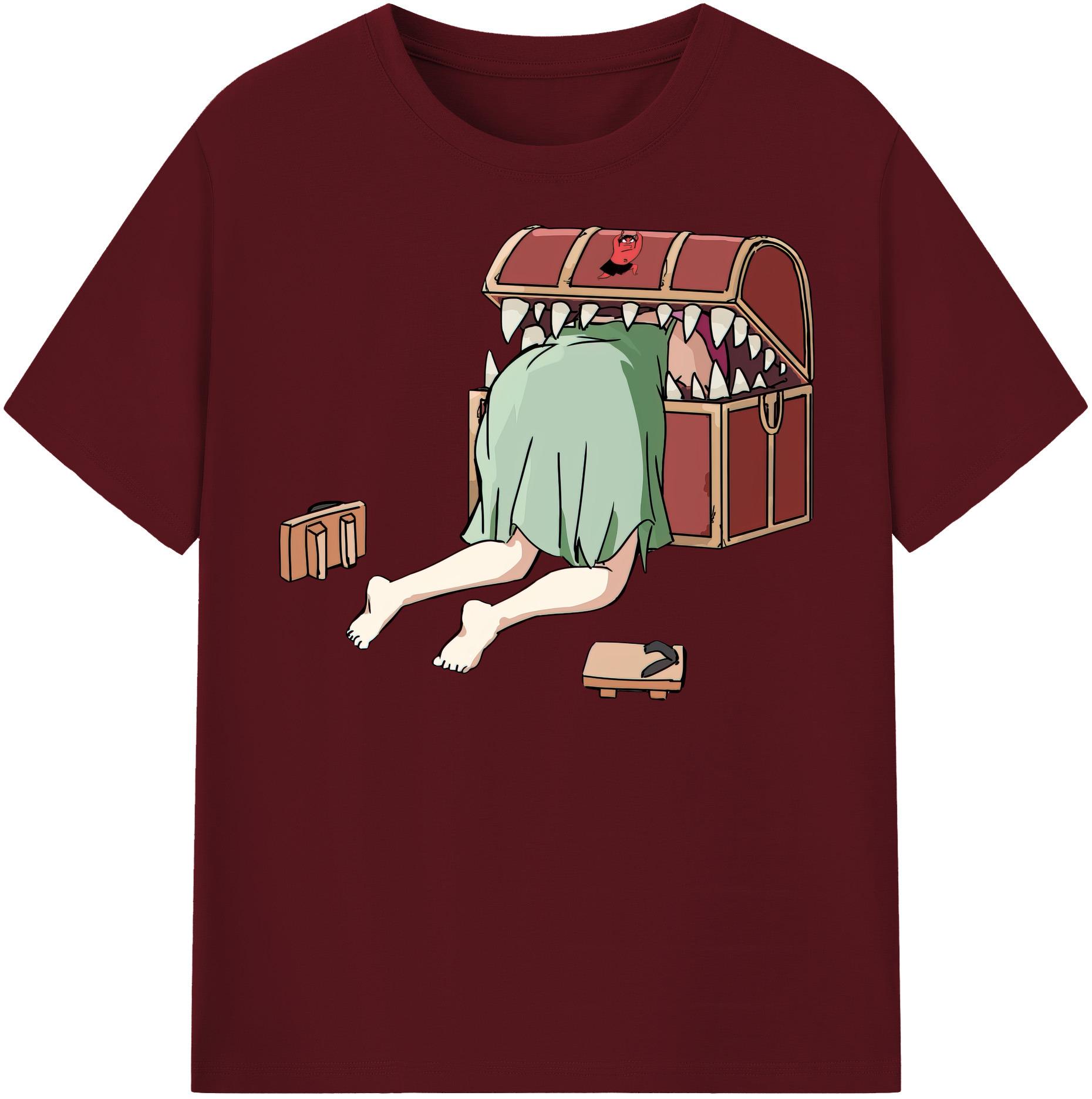 （画像用） 葬送のフリーレン Frieren 綿100％半袖Tシャツ（フロントプリント）
